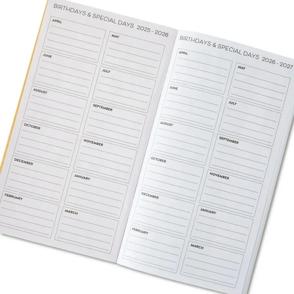 Pen+Gear April 2025 - March 2027 Big Plans Mini Monthly Pocket Planner NWT
